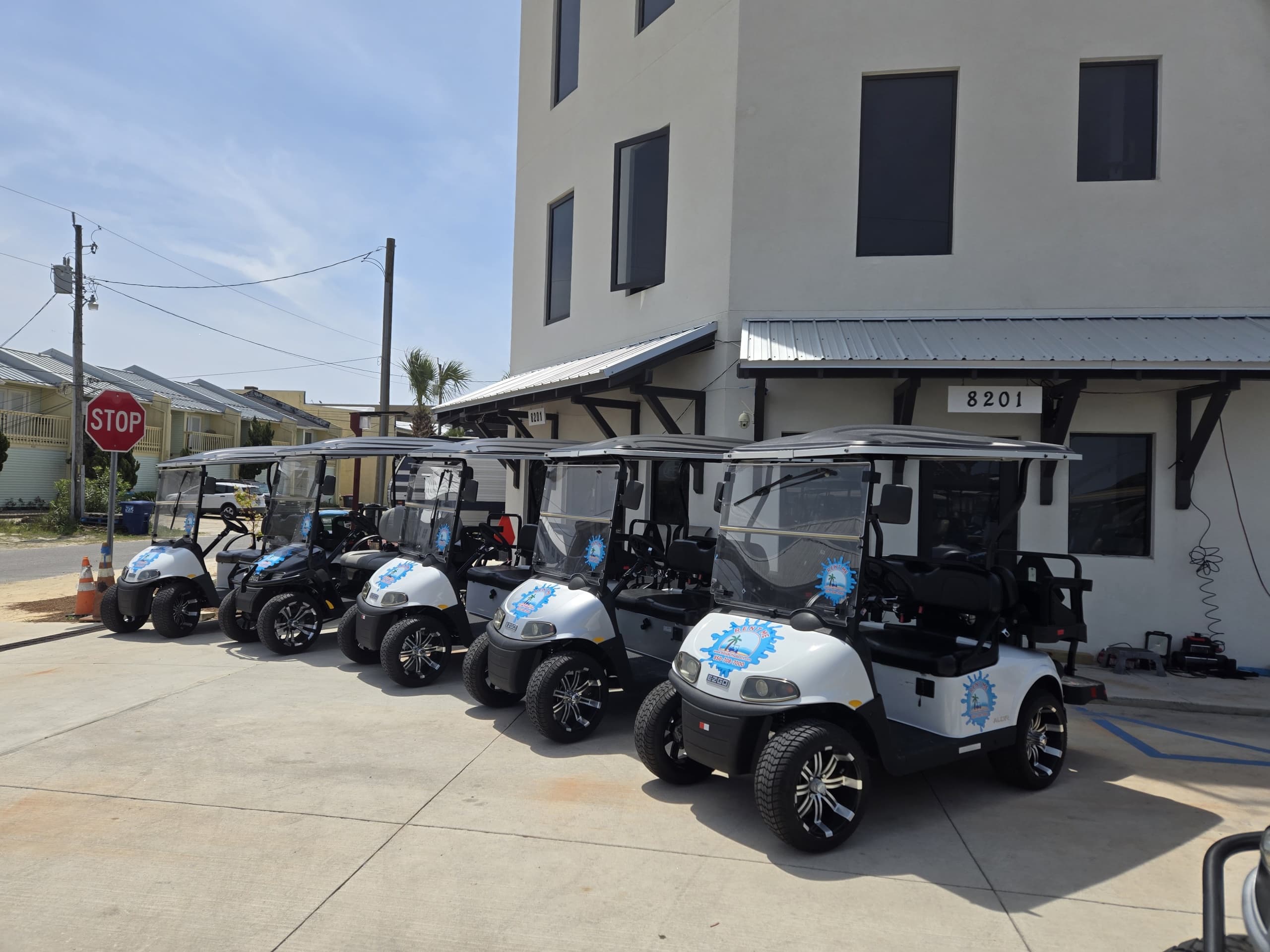 Luxury EzGo 4 Seater